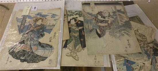 Japanese woodblock prints(-)